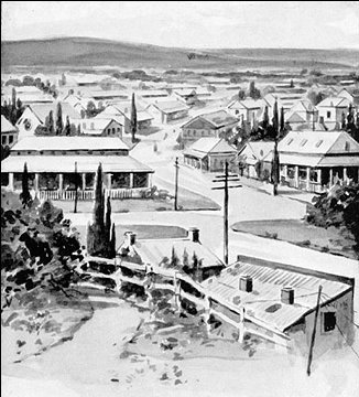 historische Stadt Mafeking 1899 aus: http://www.pinetreeweb.com